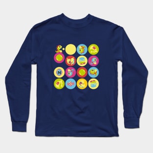 Bubble Bobble Time Long Sleeve T-Shirt